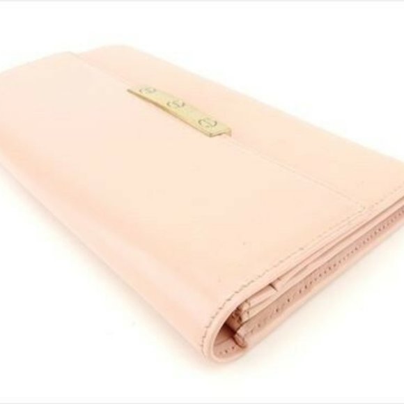 Cartier Wallet Purse Long Wallet Pink leather Woman Authentic Used T7679 - Picture 4 of 8